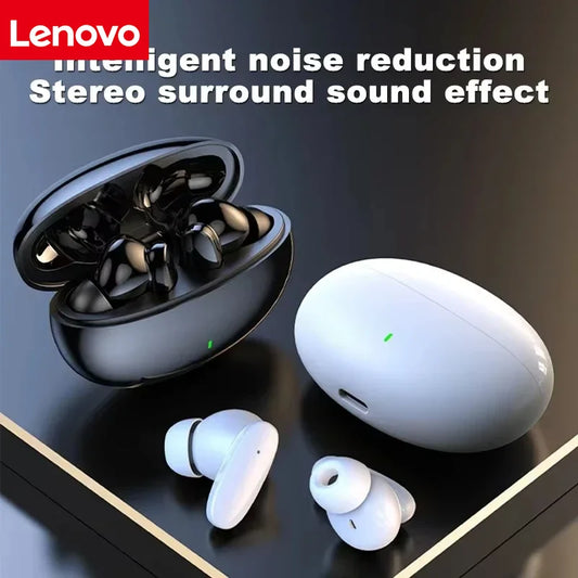 Lenovo NEW Bluetooth Earphones Laptop Computer Earbuds Lightweight Headphones Compatible with Smart Phone For Sport