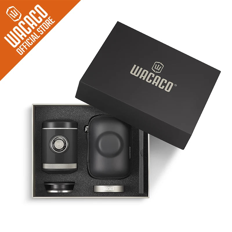 WACACO Picopresso Machine à Espresso Portable, Machine à Café Spécialité, Café de Voyage sous 18 Bars, Cadeau, Nouvel An