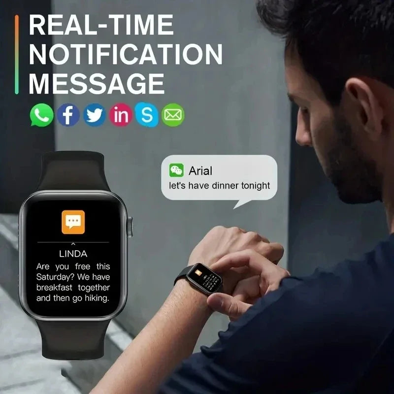 Nouvelle Smartwatch 2025 pour hommes
