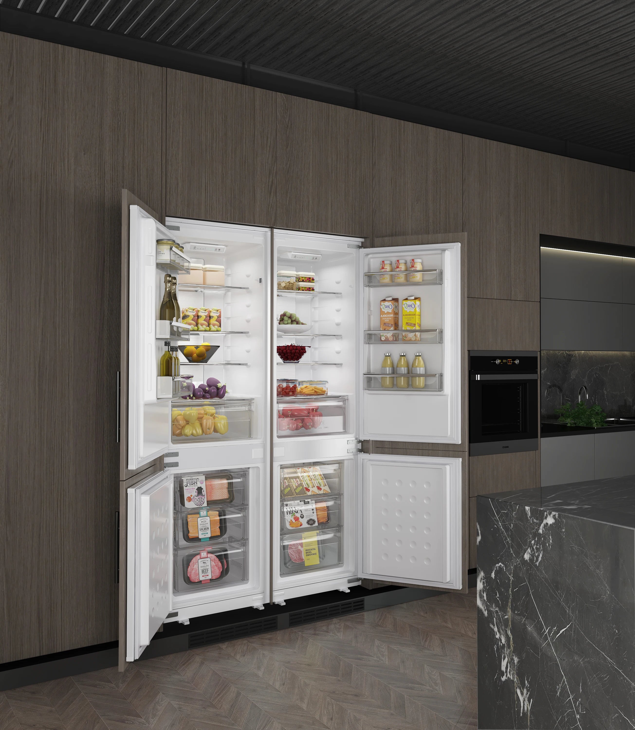 232L Built-in Fridge for Home