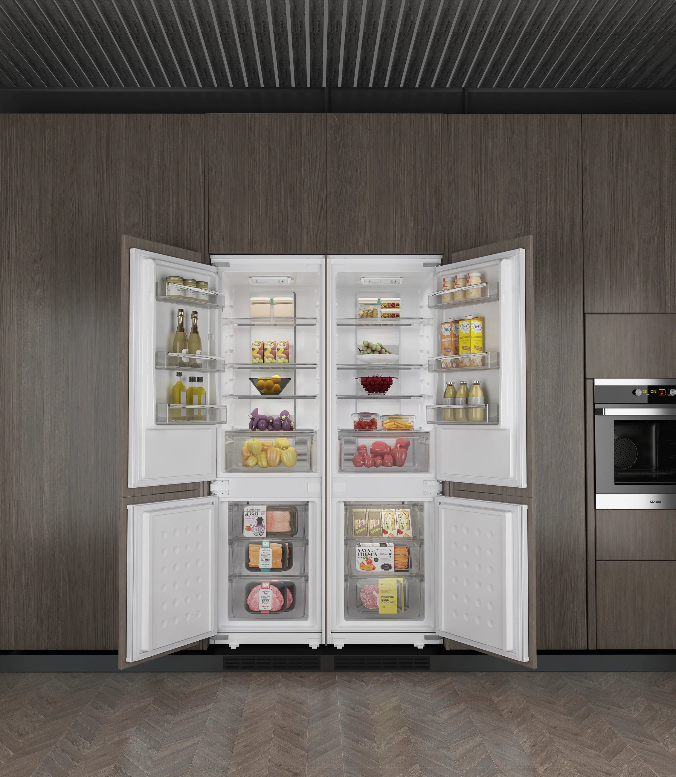 232L Built-in Fridge for Home
