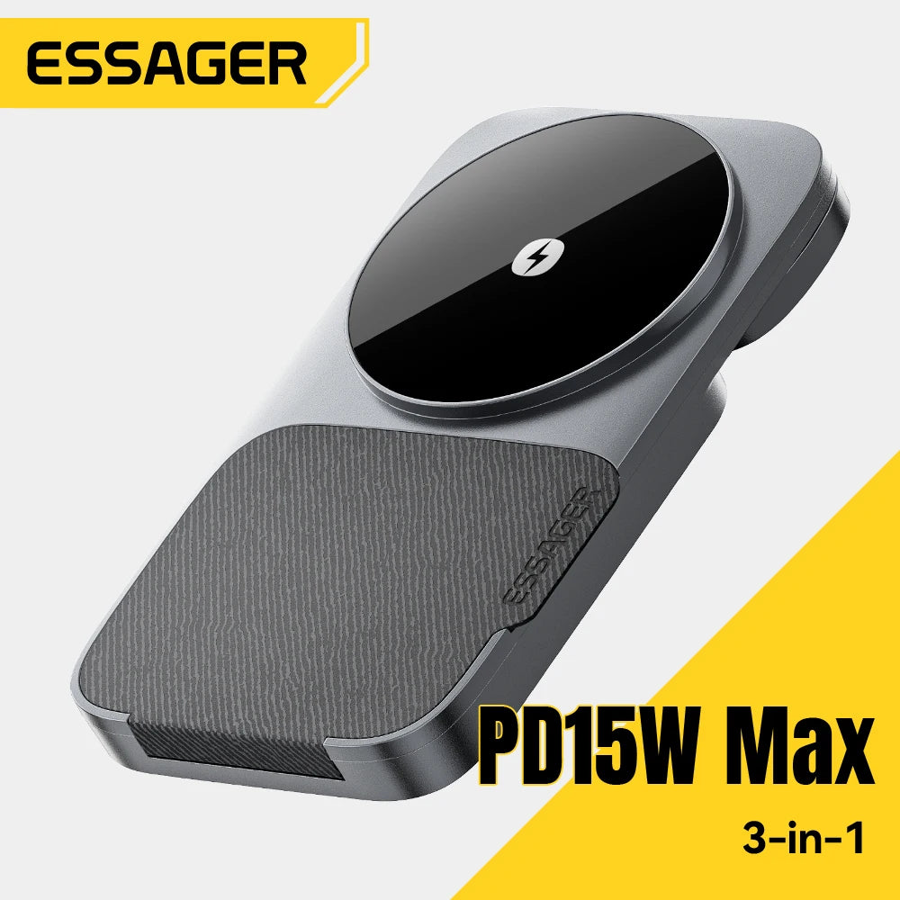 Station OmniCharge™ 3-en-1 — Écosystème de Charge Nomade