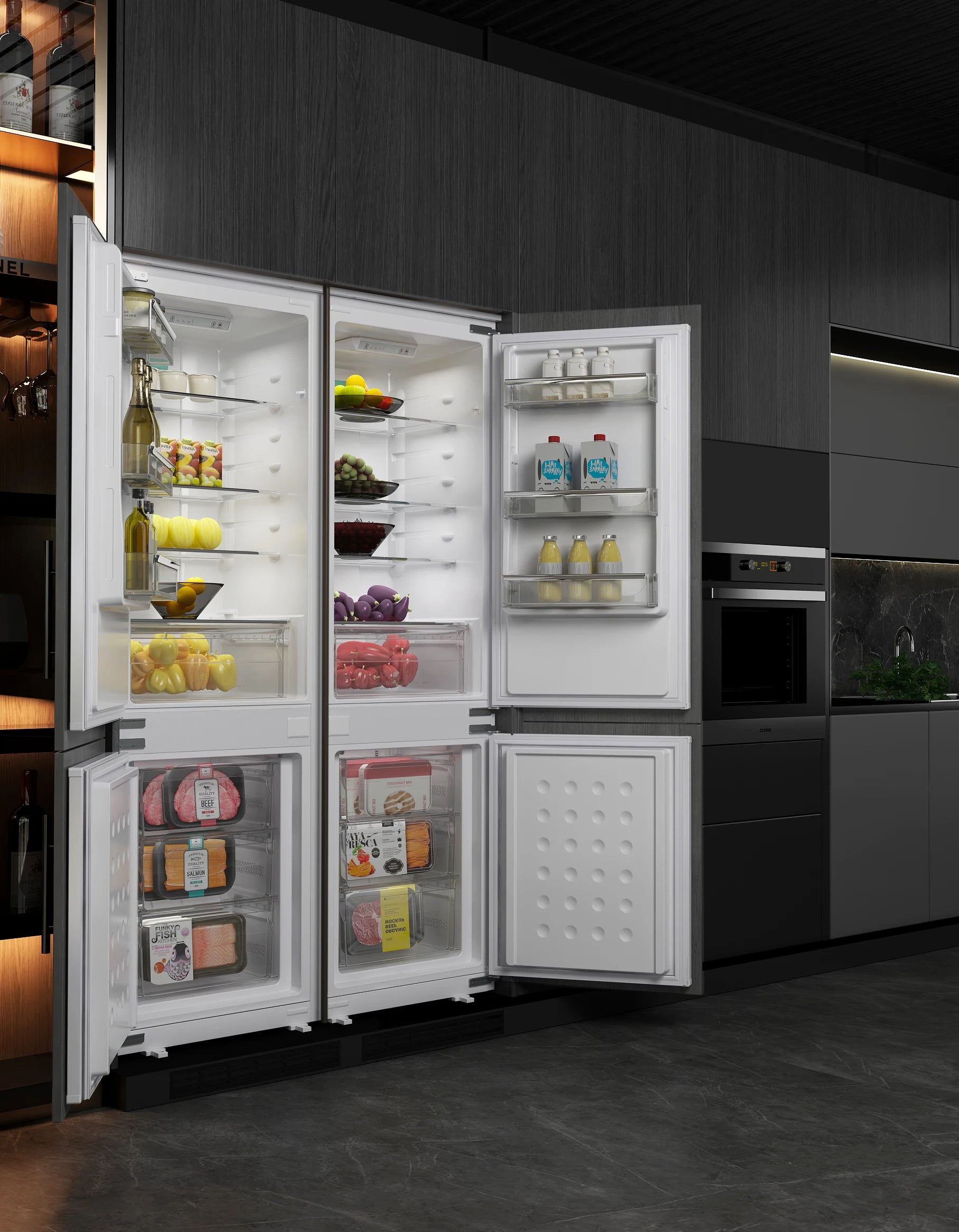 232L Built-in Fridge for Home