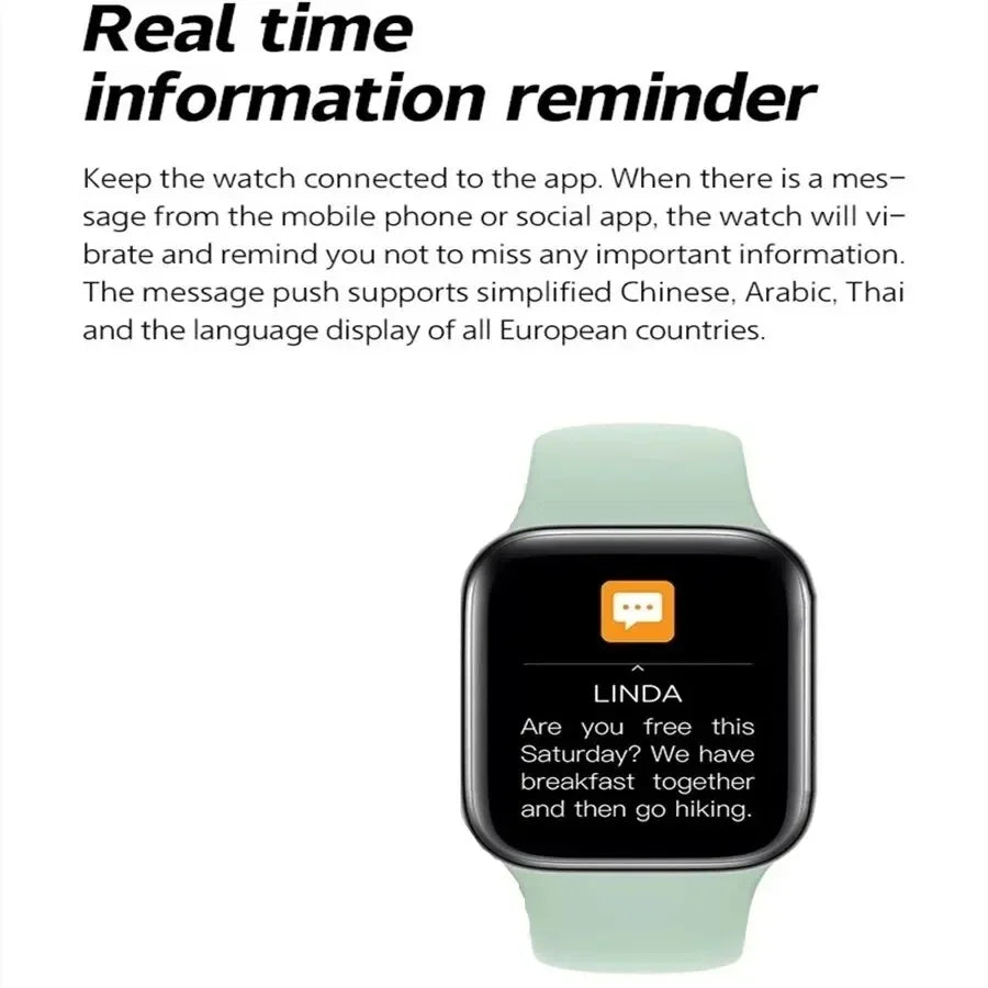 Nouvelle Smartwatch 2025 pour hommes