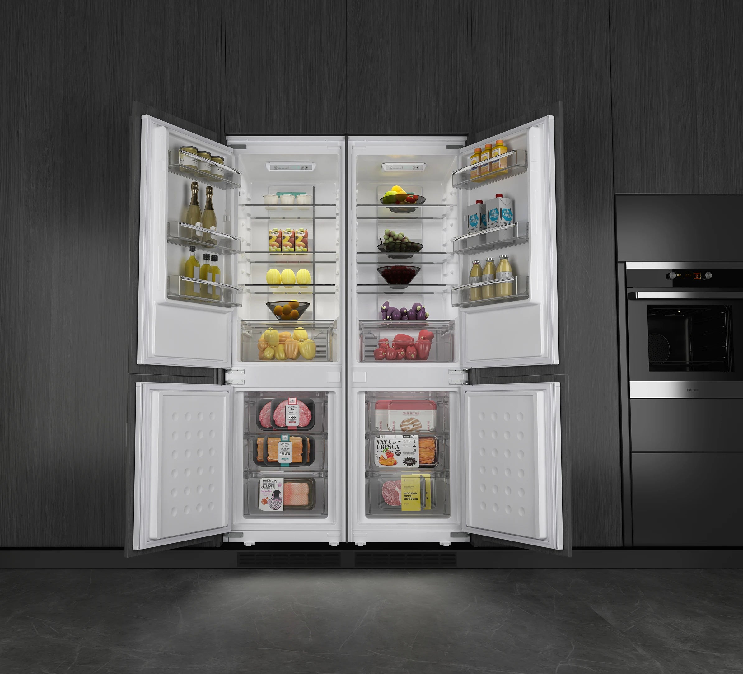 232L Built-in Fridge for Home