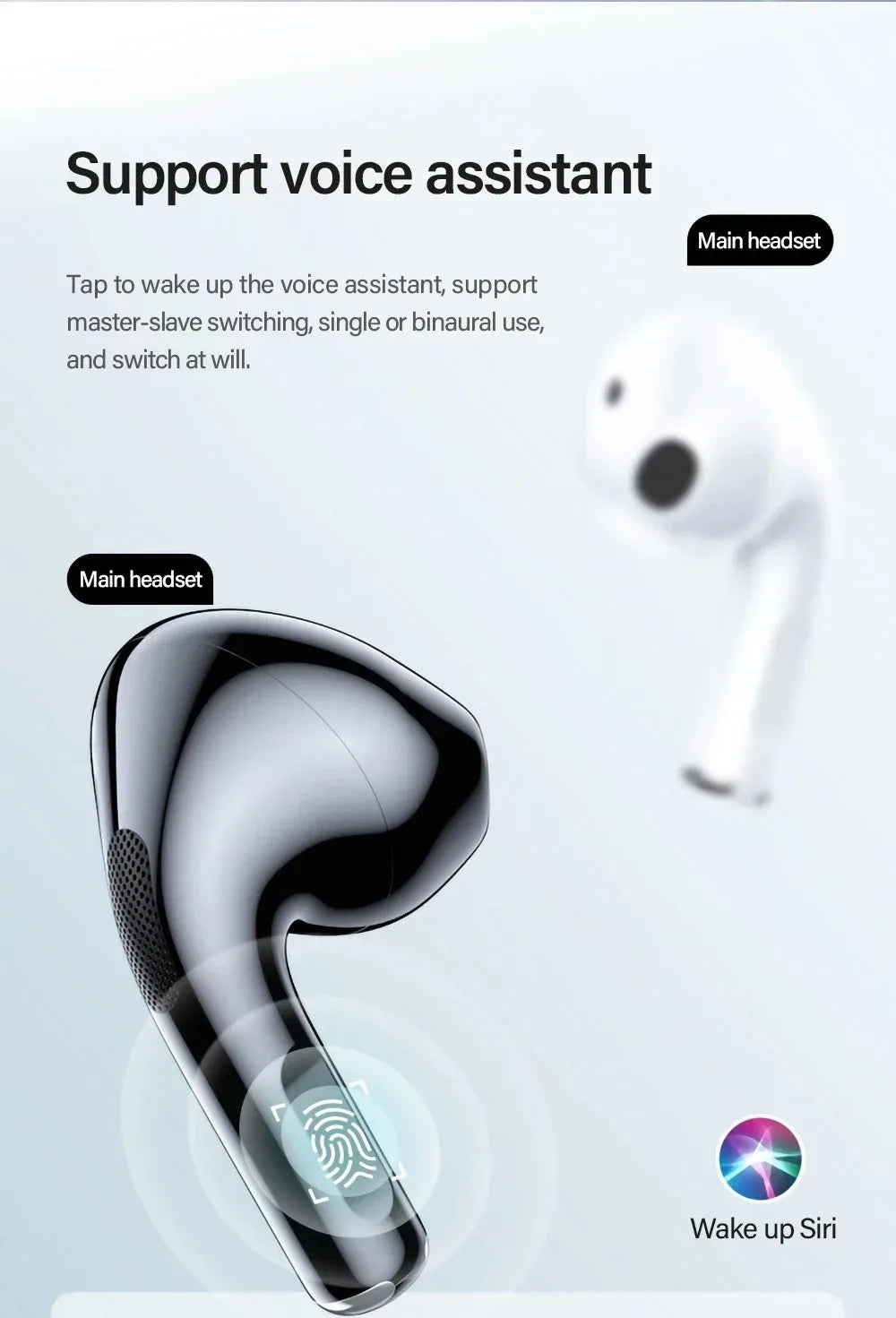 LP40 NEW Bluetooth V5.0 Earphones Anti-sweat Lightweight Headphones Compatible With Smart Phone Laptop Computer Earbuds